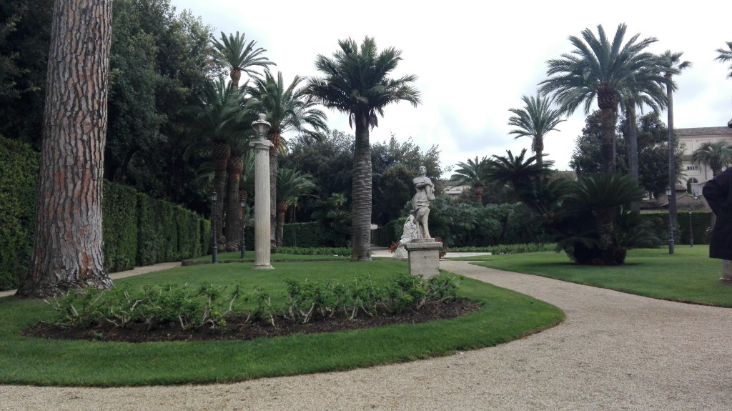 Visita ai giardini del Quirinale