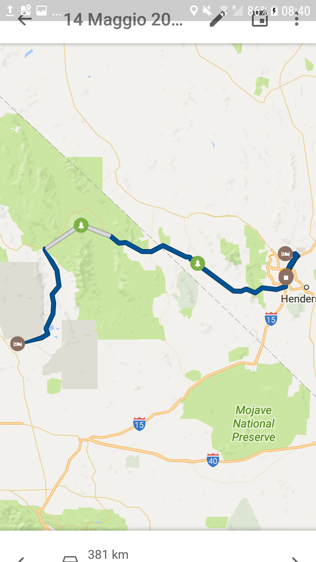 Percorso death valley