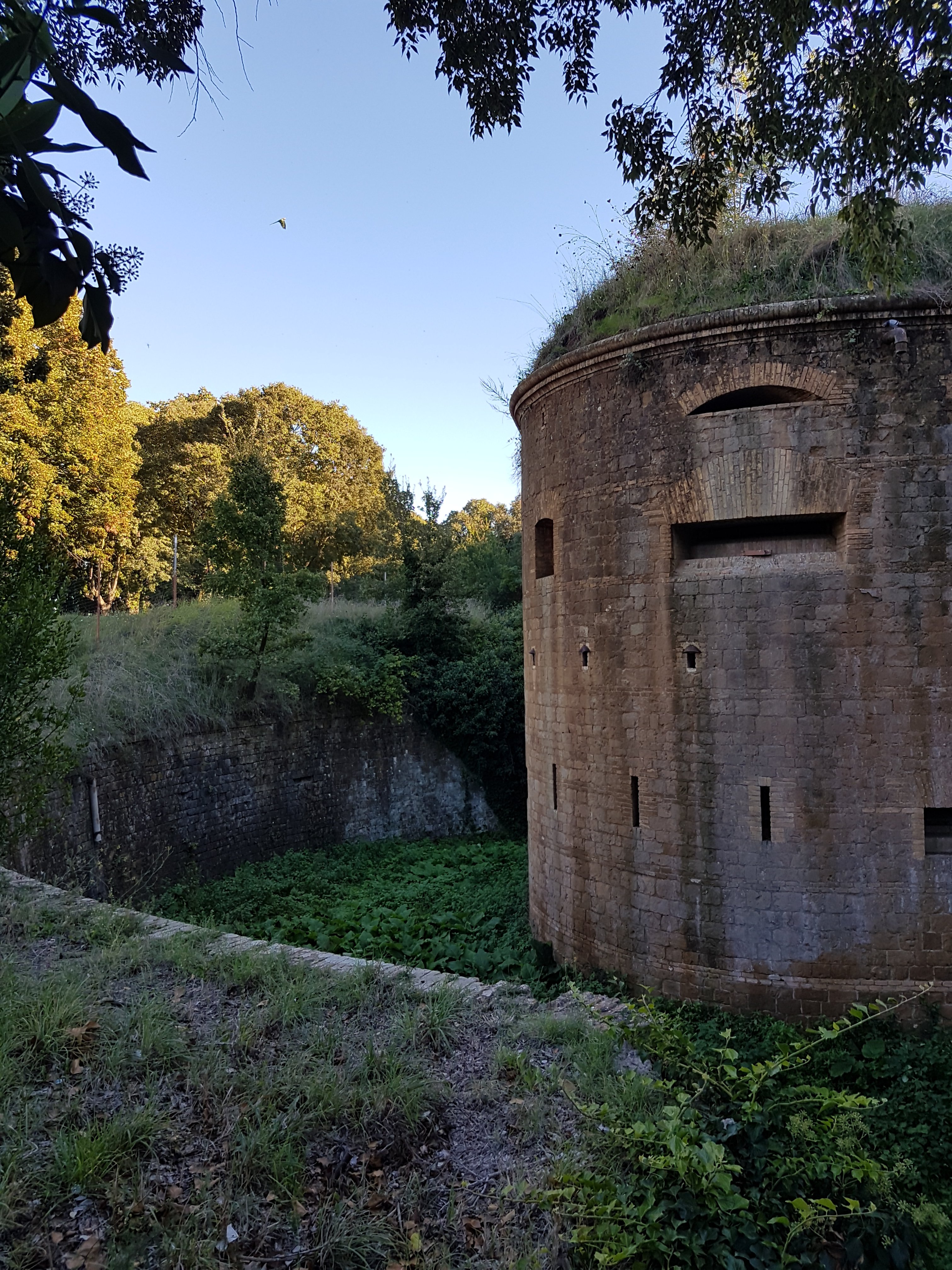 Esterno  del Forte Bravetta