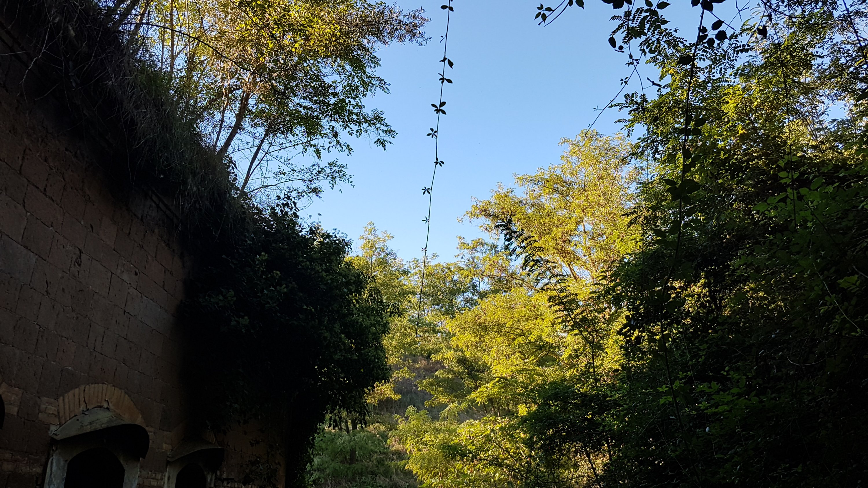 Interno del Forte Bravetta