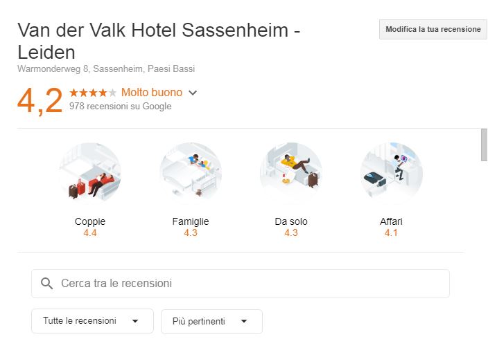 recensioni google